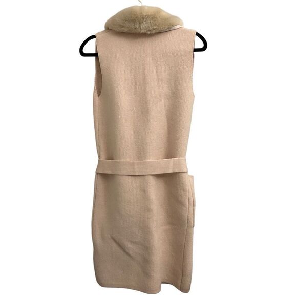 Love Token Renee Fur Collar Sweater Vest XS - Picture 2 of 9